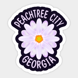 Peachtree City Georgia Sticker